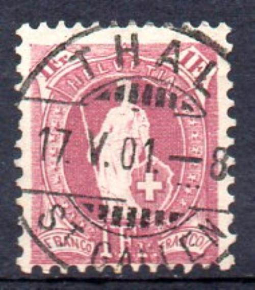 Suiza Año 1894 Nº Zumstein 71D (o)